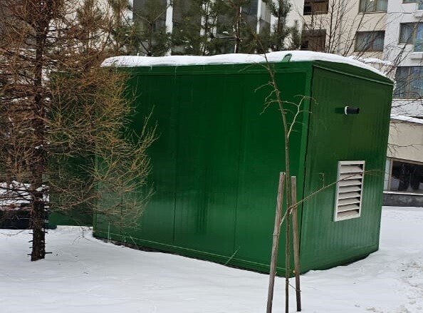 Поставка дизельной генераторной установки для резервного электроснабжения административного здания
